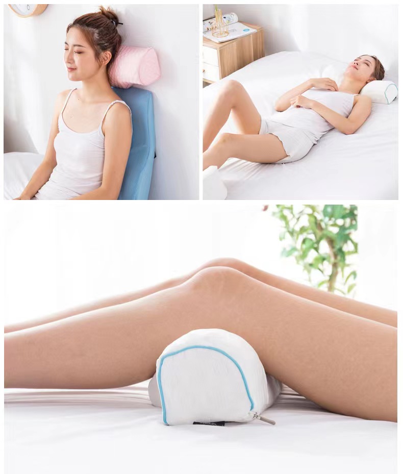 Memory Foam Ergonomic Pillow For Neck/Back/Knee Support