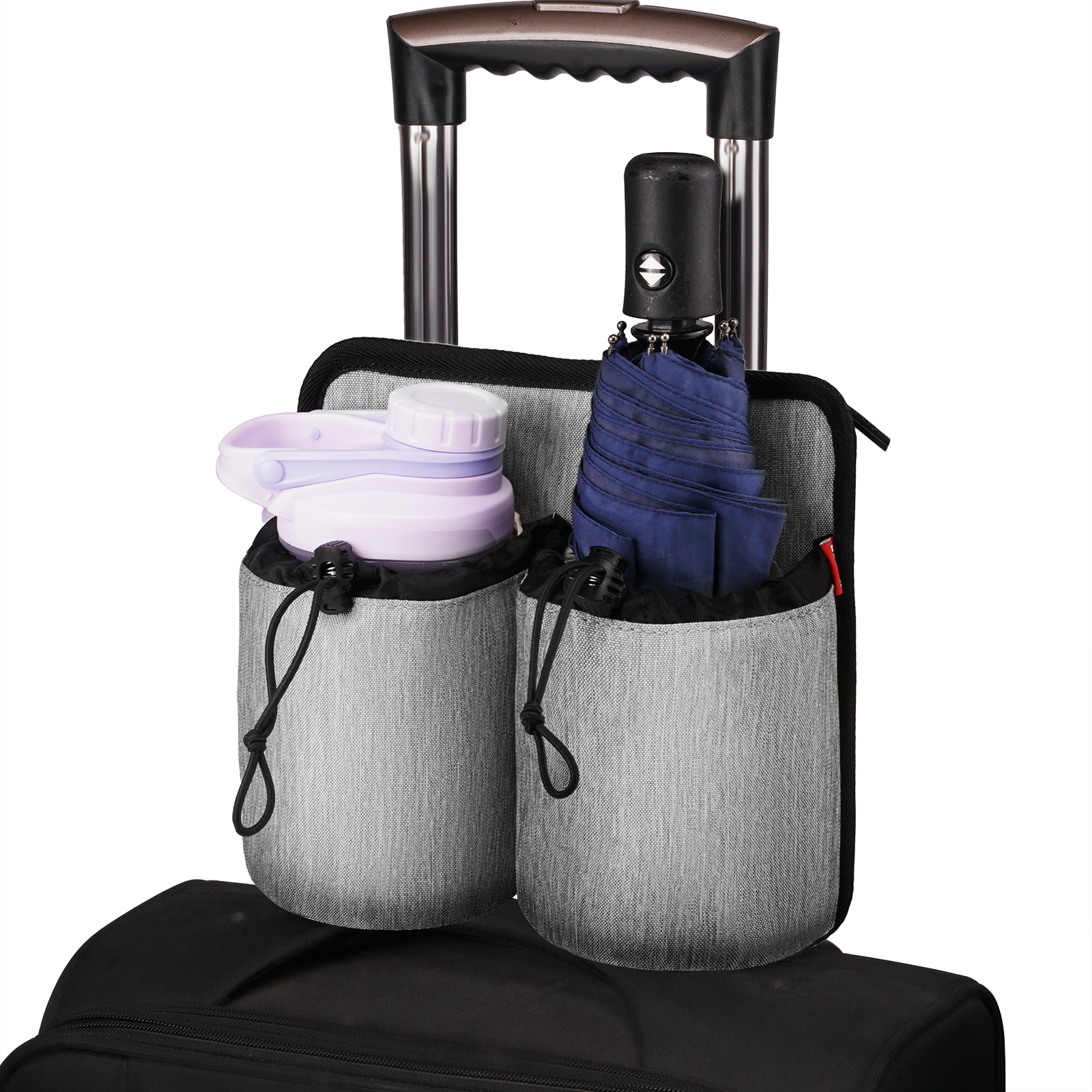 Hot selling cross cross luggage pull rod hanging bag multi-functional pull rod outdoor travel bag