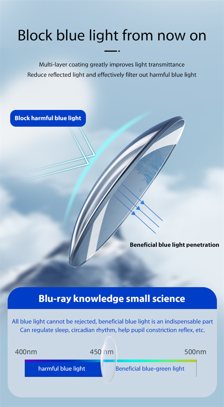 Progressive multifocal floral hawksbill blue light blocking far near 2023woman man bifoc read glasses