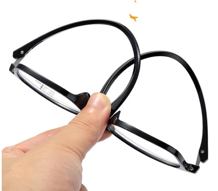 Progressive multi-focus anti-blue reading glasses ultra-light reading glasses for the elderly