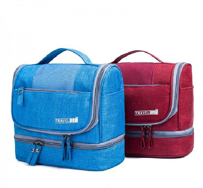 Cationic dry and wet toiletry bag Makeup bag Men's and women's waterproof bath bag portable makeup bag