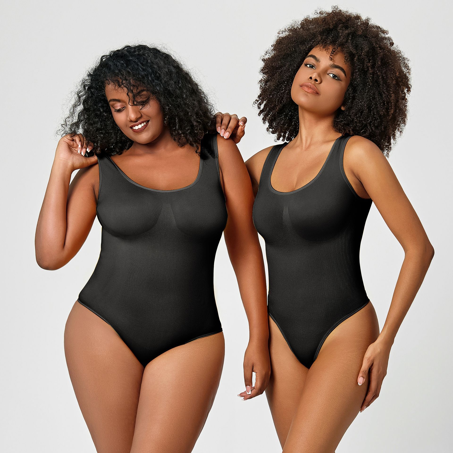 Seamless one-piece Shapewear women's Thong tights corset Slimming corset One-piece vest