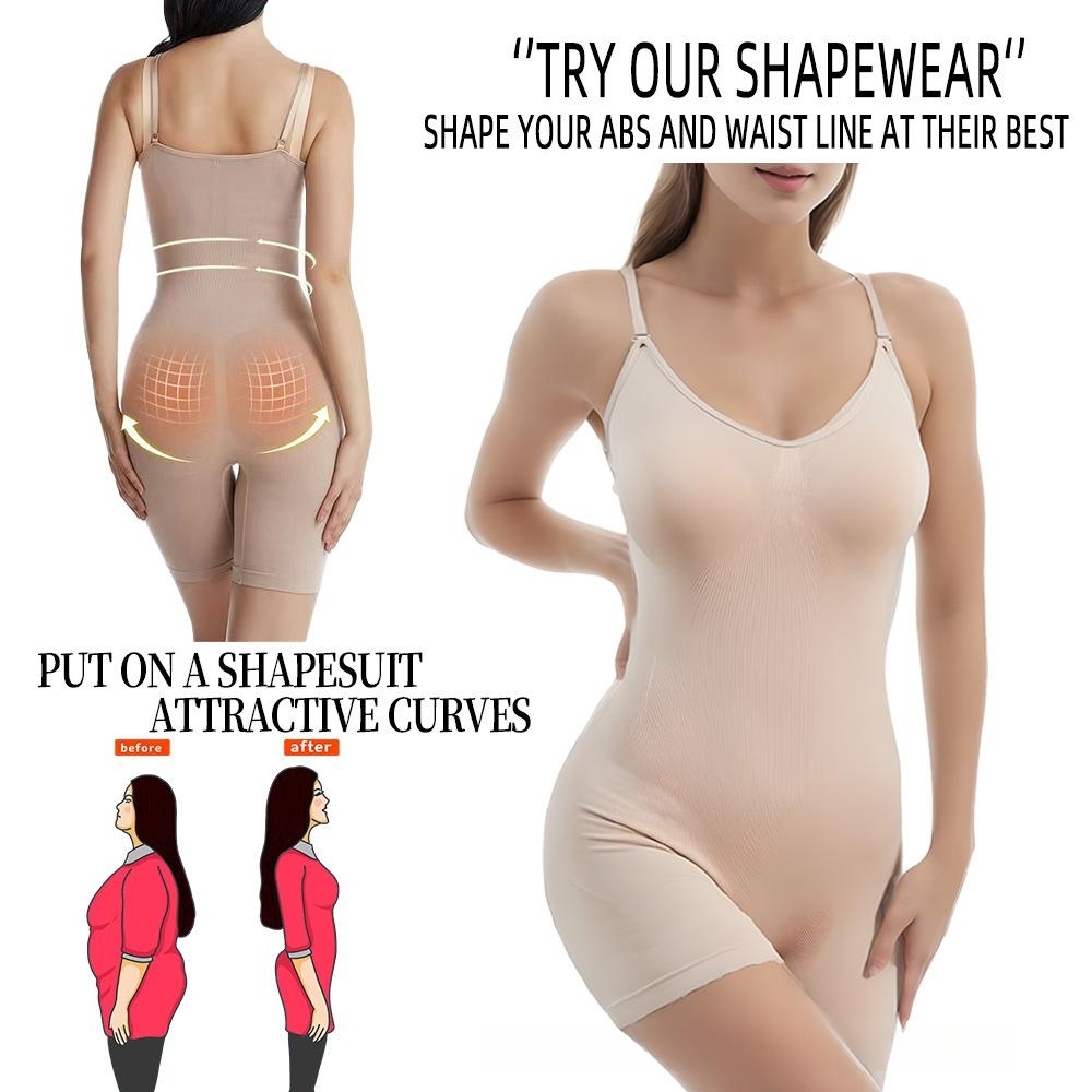 waist collection hip foreign trade seamless large size shapewear bodysuit belly tight bodysuit flat Angle shapewear
