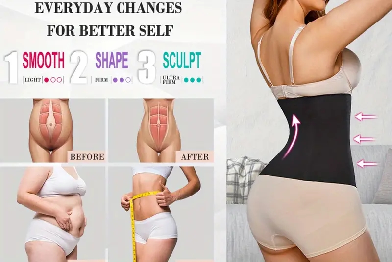 Seamless belly retraction strap Strap without trace shapewear postpartum belly retraction waist support waist seal