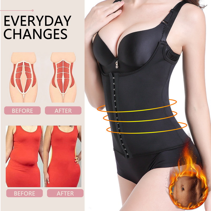 Women's sweat wear Shapewear breasted chest straps Tight-fitting waist corset warm waist underwear