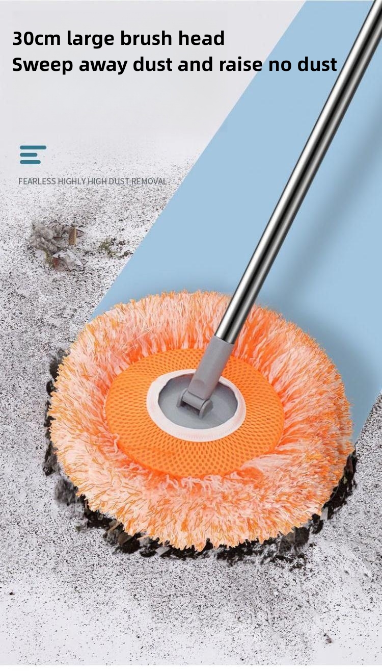Mopping dust dusting Dust sweeping wall ceiling car wash household retractable car wash mop dual-purpose mop