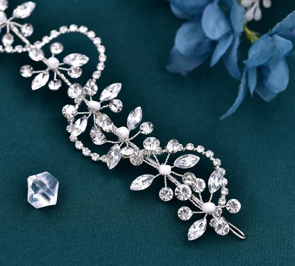 YouLaPan HP266 Glittering Women's Hair Jewelry Rhinestone Party Tiara Bridal Headdress Wedding Headband