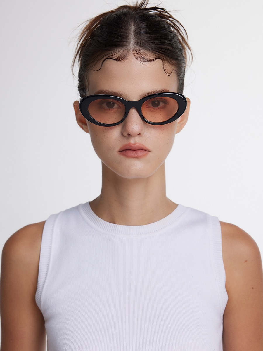 Retro Spice cat-eye sunglasses Slimming stylish UV-blocking sunglasses