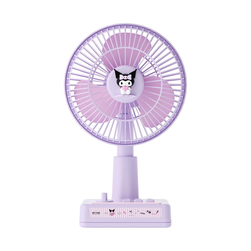 Retro Desktop Fan Desktop Small fan Portable student cute charging silent fan