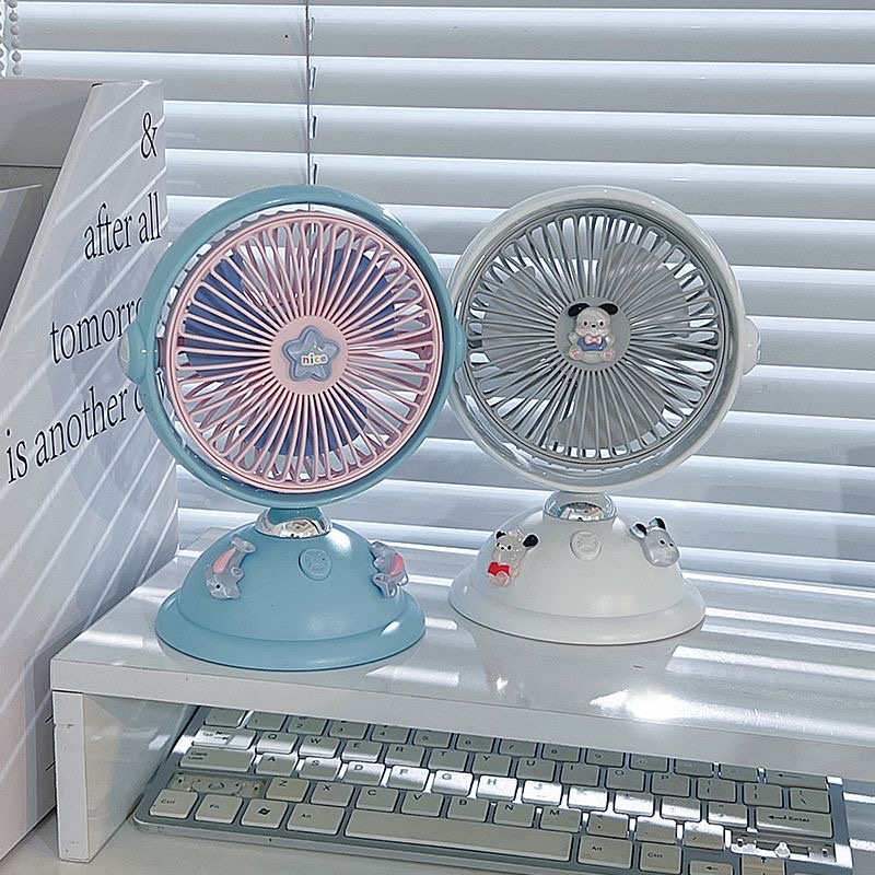 Small desktop fan Mini Handheld usb charging portable fan Student dormitory electric fan