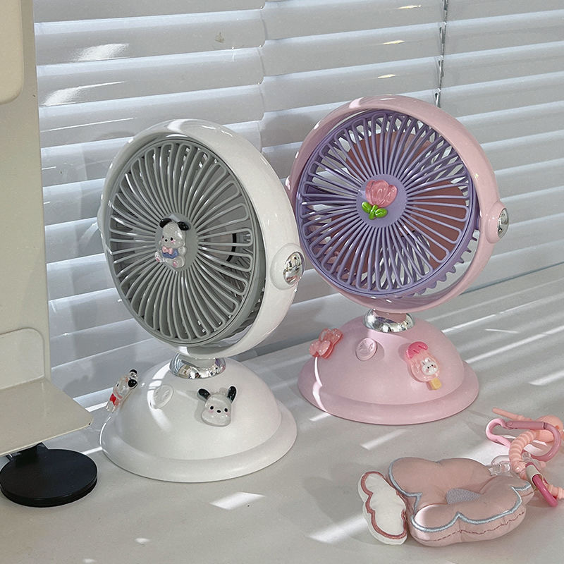 Small desktop fan Mini Handheld usb charging portable fan Student dormitory electric fan