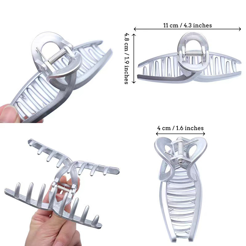 High quality alloy hair clips claw  hair claw clip metal hair claw clips For women
