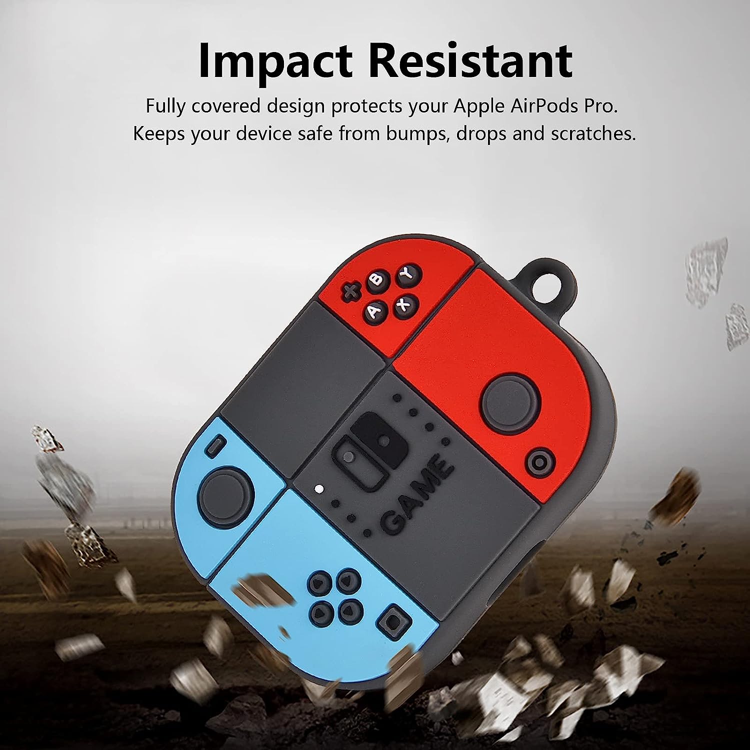 AirPods Pro 1st / 2nd generation headphones have a cute and cool switch game design headset protection phone case