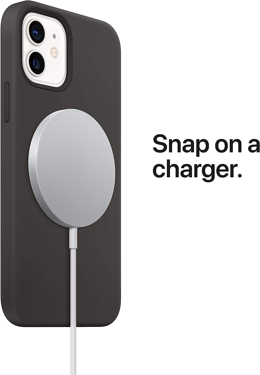 The magnetic wireless charger is suitable for all mobile phones that can be charged wirelessly via 15W fast charging