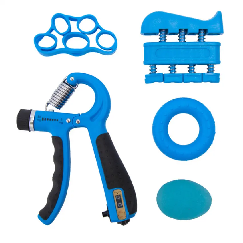 Hand grip strengtheners Finger grip rings and stress relief balls are suitable for athletes and musicians