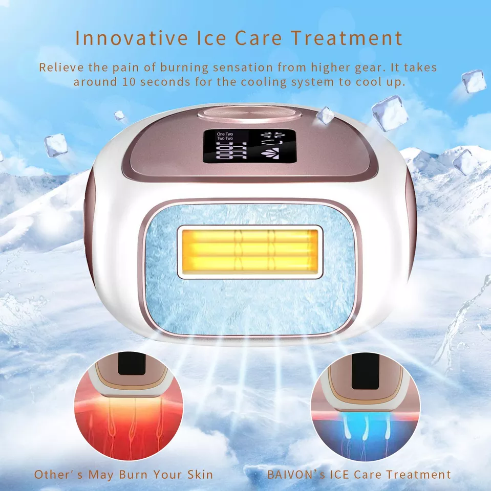 Home cold hair removal painless 5 mini hair removal machine Laser hair removal machine