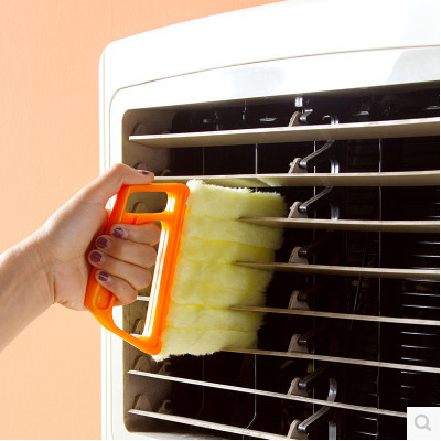 Removable window Air conditioner ventilation window cleaning brush Kitchen cleaning brush