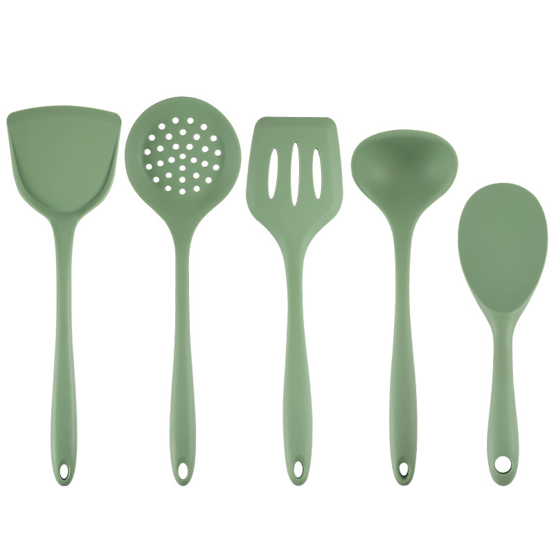 Silicone cookware Soup spoon spatula slotted spoon non-stick cookware