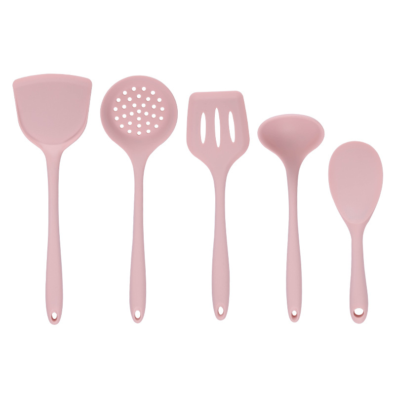 Silicone cookware Soup spoon spatula slotted spoon non-stick cookware