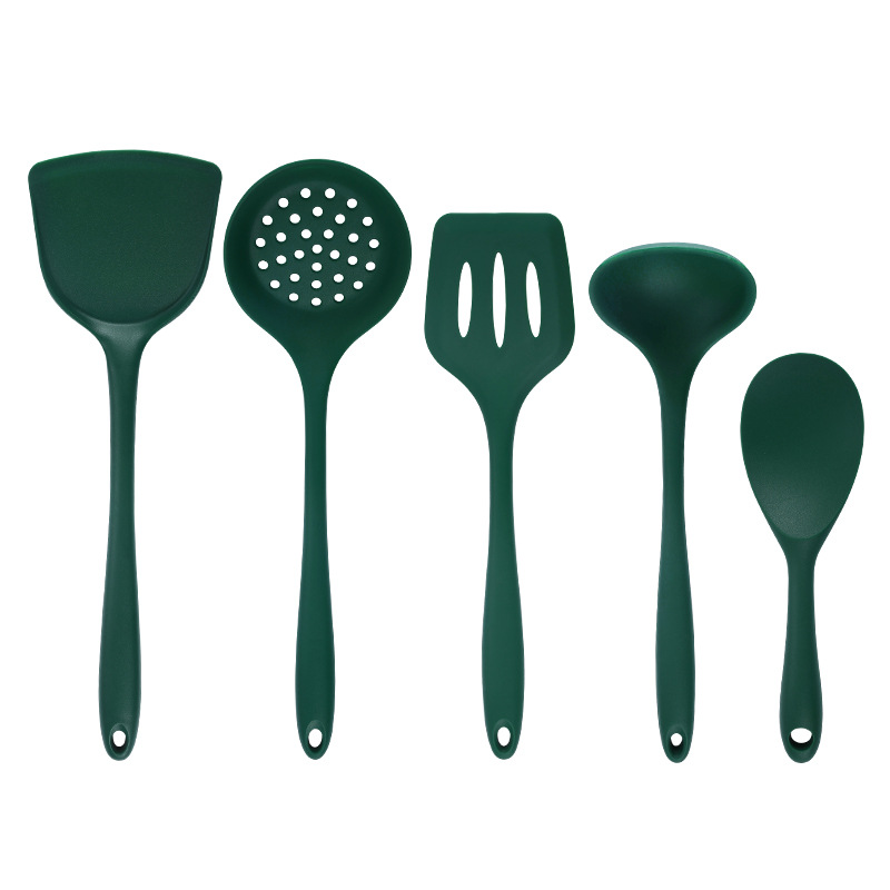 Silicone cookware Soup spoon spatula slotted spoon non-stick cookware