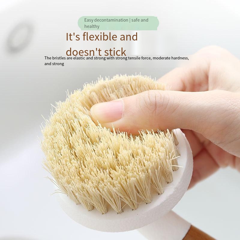 Multifunctional cleaning brush cleans artifacts