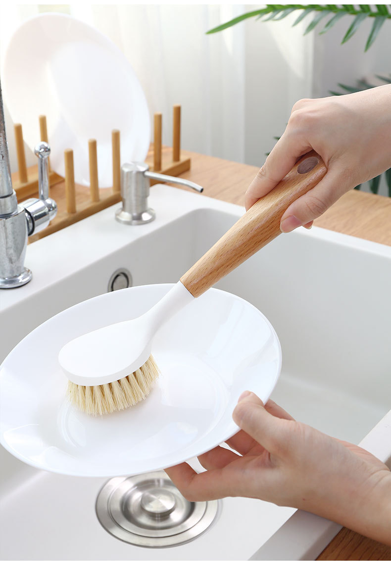 Multifunctional cleaning brush cleans artifacts