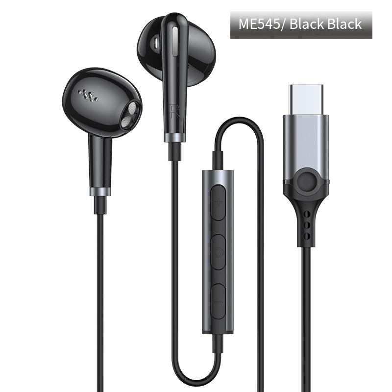 New Type-C digital semi-in-ear wired headphones