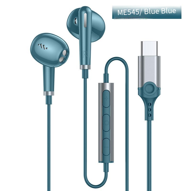 New Type-C digital semi-in-ear wired headphones