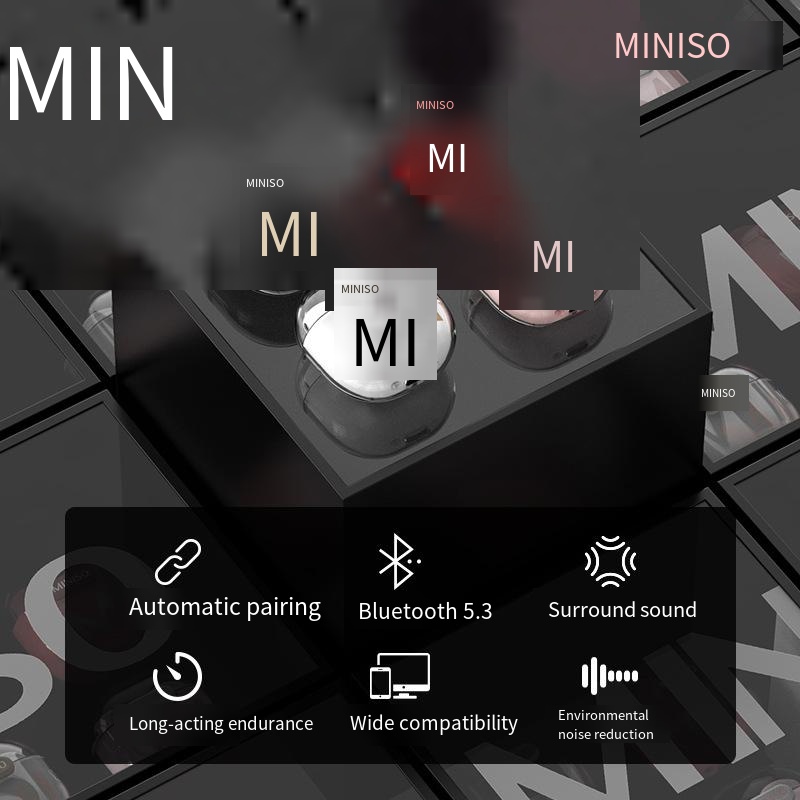 Wireless Bluetooth headphones In-ear sports noise cancelling dedicated sound quality high-end headphones