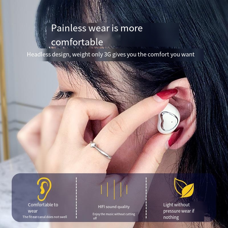Wireless Sports Mini semi-in-ear 5.1 Gaming Bluetooth headset