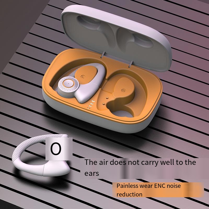 Wireless Bluetooth headset with hanging ear