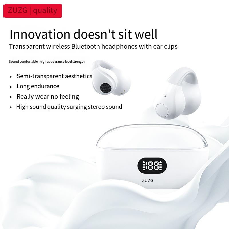 New private model ear clip Bluetooth headphones