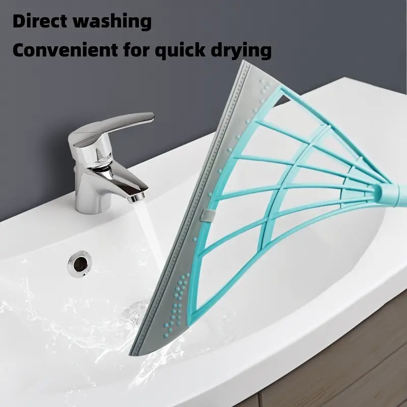 Magic Broom: Multifunctional Dust-Free Silicone Waterproof Broom For Both Dry And Wet Use