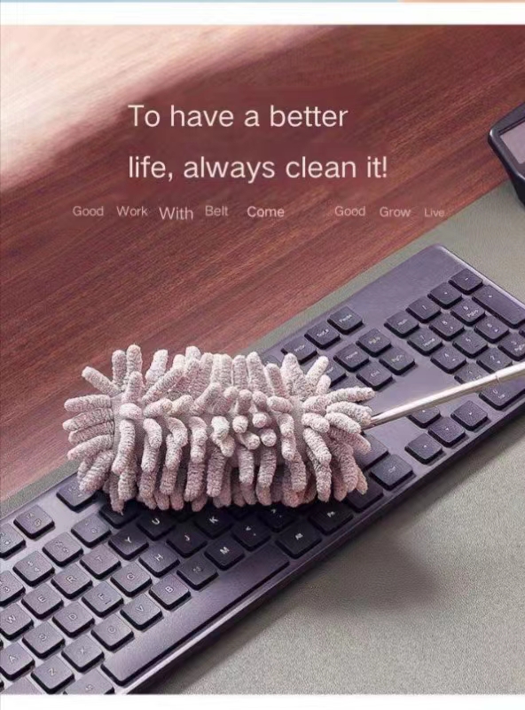  Microfiber Duster Brush: Extendable Hand Dust Cleaner for Home, Car, Furniture & Air-condition Cleaning! 3pcs