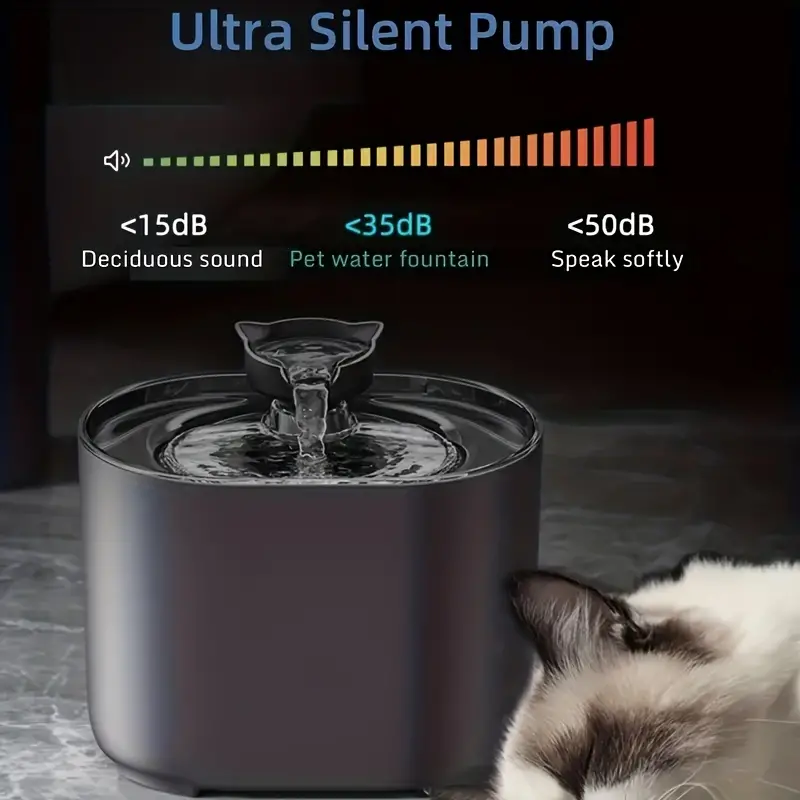 2.2L Pet Water Fountain: Keep Your Cats & Dogs Hydrated & Healthy