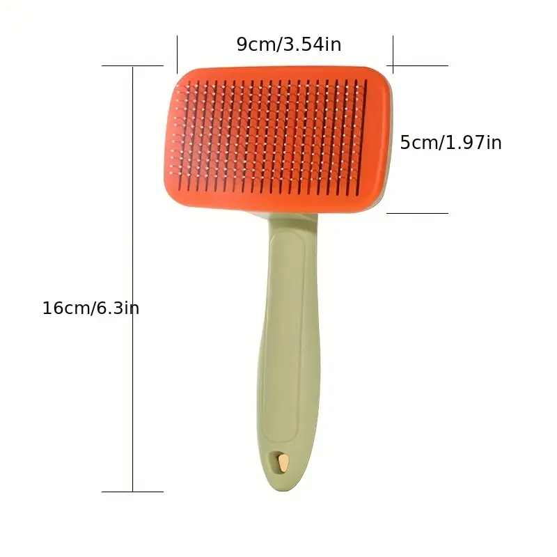 Pet Grooming Made Easy: Dog & Cat Comb for Clean Hair Removal