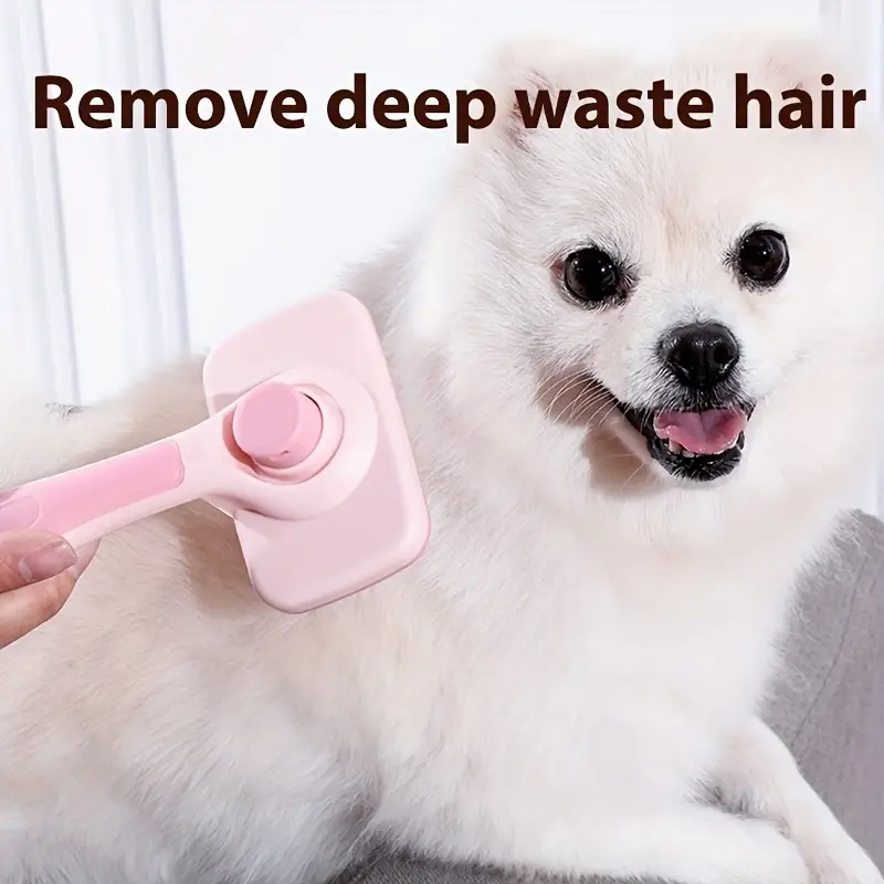 Pet Grooming Made Easy: Dog & Cat Comb for Clean Hair Removal