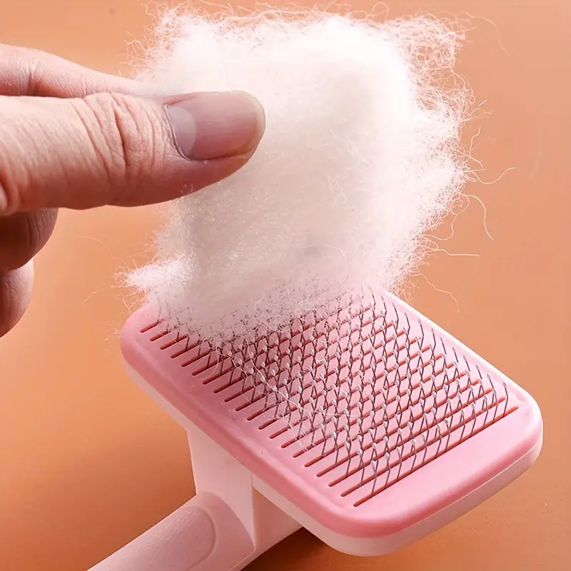Pet Grooming Made Easy: Dog & Cat Comb for Clean Hair Removal