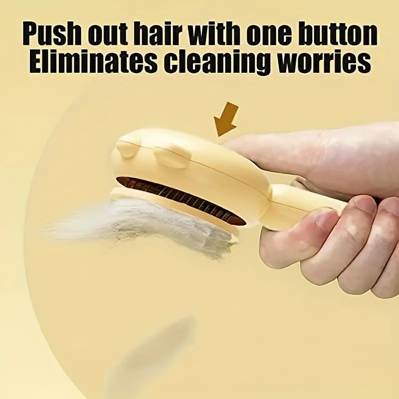Multifunctional Pet Hair Comb Flea And Tear Stain Removal Pet Hair Cleaner Brush