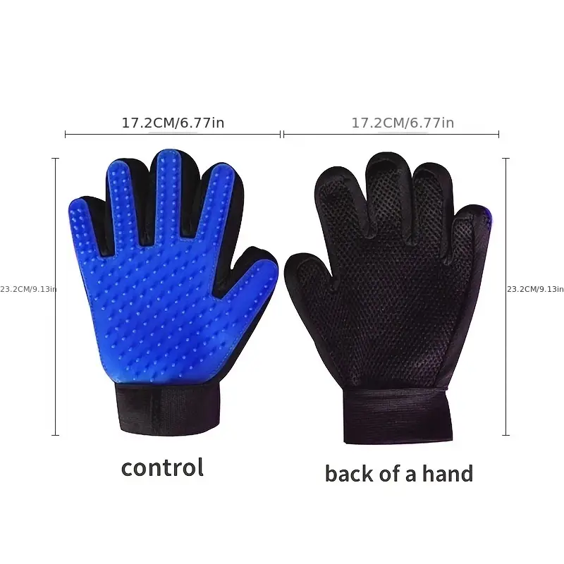 Pamper Your Pet with the Pet Grooming Glove - Perfect for Shedding Cats & Dogs