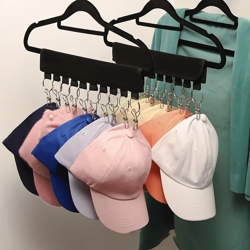  Home Closet Baseball Cap Organizer Hanger Maximize Your Closet Space 2pc