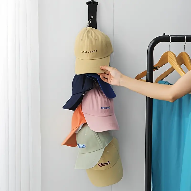 Baseball Cap Storage Organizer,Organize Up to 16 Caps 2pc