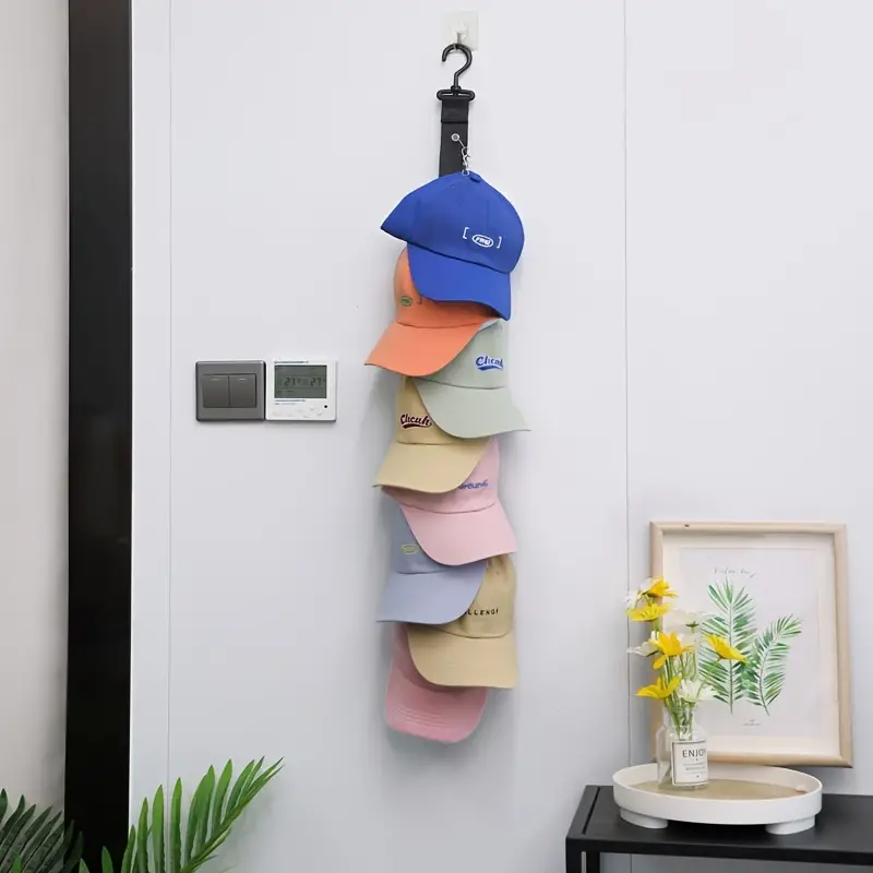 Baseball Cap Storage Organizer,Organize Up to 16 Caps 2pc