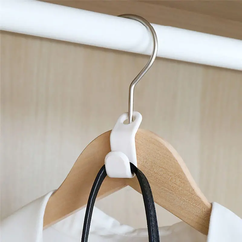 20pcs Heavy Duty Clothes Hanger Connector Hooks - Space Saving Cascading Extenders for Closet Organizer & Storage